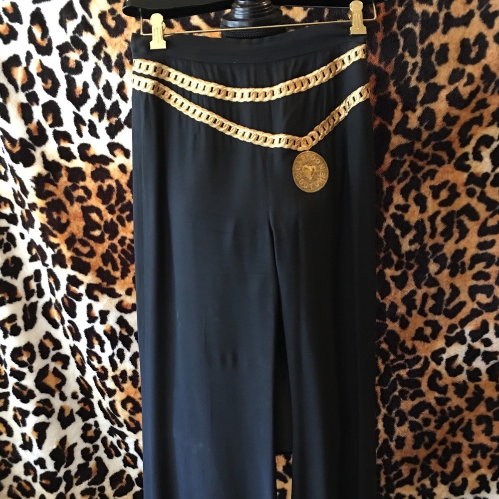 Vintage Moschino couture wide leg pant